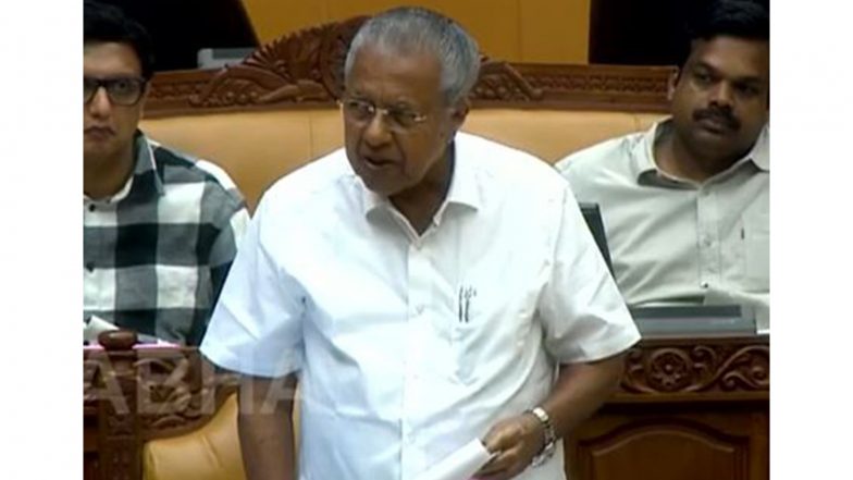 India News | Pinarayi Vijayan to Raise 'constitutional Violation' by Former Keralam Governor over PSC in Assembly