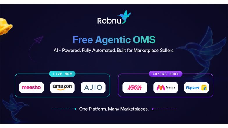 Business News | Robnu Launches the World’s First WhatsApp Ecommerce OMS, Bringing Full Order Management to Online Sellers