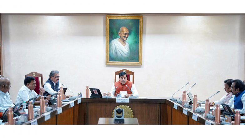 India News | MP Cabinet Approves over Rs 8,225 Crore for All-round Development, Administrative Strengthening