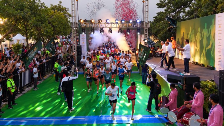 Business News | Reliance MET City's Inaugural International Half Marathon Brings Together 2,500 Runners from Across India and Overseas