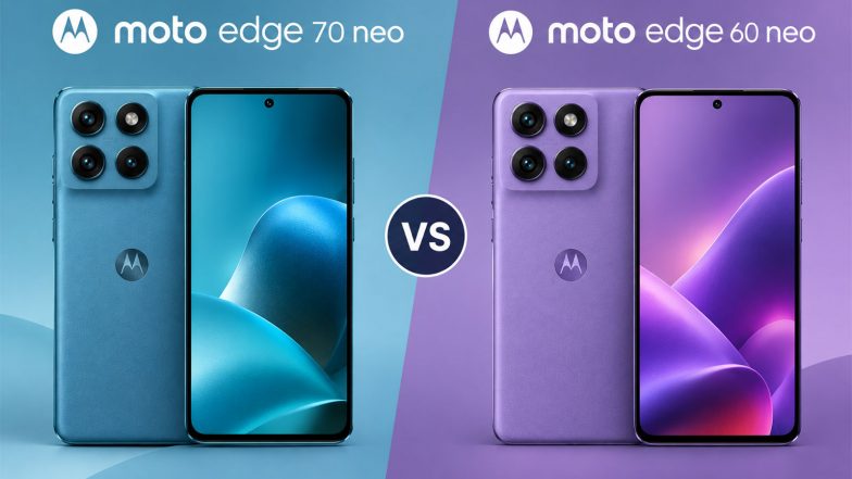 Business News | Moto Edge 70 Neo Vs Edge 60 Neo: What's New?