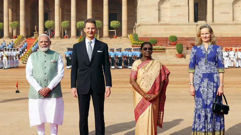 World News | India-Liechtenstein Ties Get Boost During Hereditary Prince Alois' Visit; Expanded Trade, Technology, and Investment in Focus