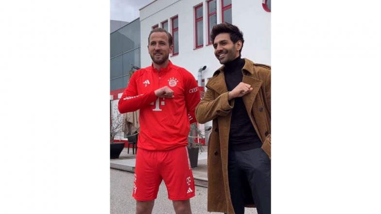 Entertainment News | Kartik Aaryan Revisits ‘Champion Hai Main’ Moment with Harry Kane, Congratulates Him on Ballon D’Or Win
