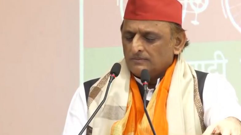 India News | “Muslims, Yadavs, SP Supporters Selectively Removed from Voter Lists”: Akhilesh Yadav Accuses EC