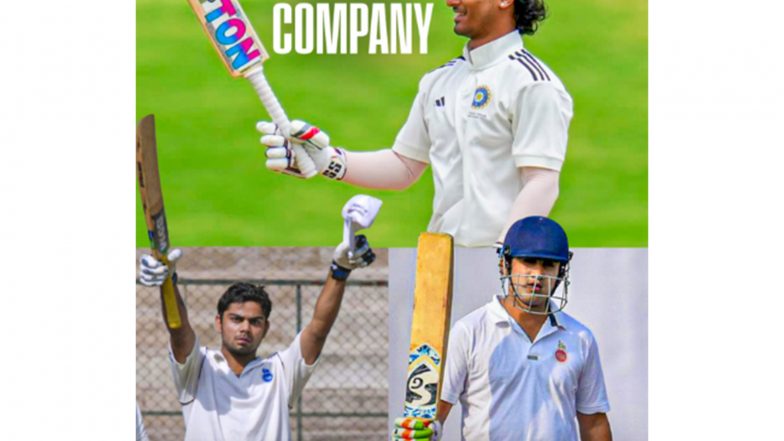 Sports News | Ranji Trophy: Moliya Scores Triple Ton; Badoni Joins Virat, Gambhir During Day 2 Round Three