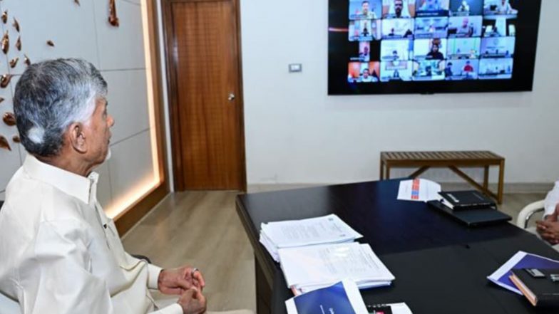 India News | “Protecting Every Life Our Foremost Priority”: CM Naidu Reviews Andhra's Preparedness for Cyclone Arnab