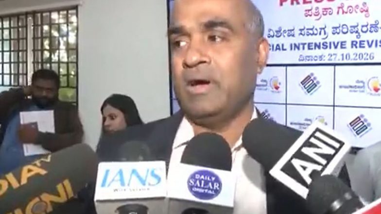 India News | Karnataka CEO Says No Voter Deleted from Draft Roll Solely Due to Bulk Form 7 Submissions