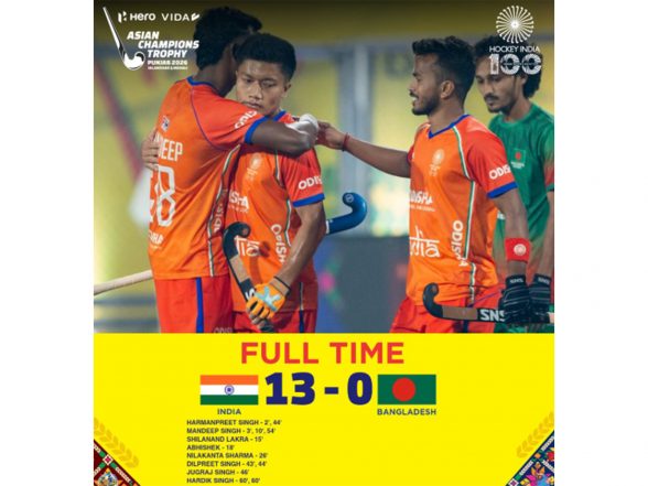 Sports News | Asian Champions Trophy: India Start Title Defence with 13 ...