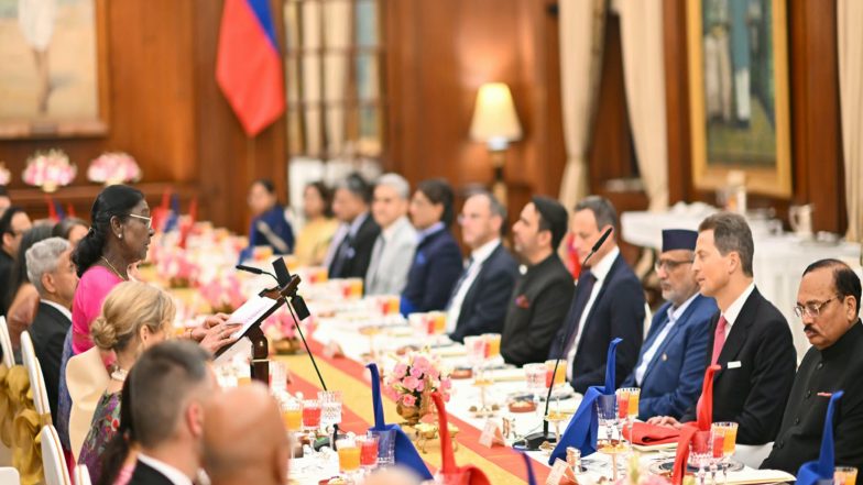 World News | President Murmu Hosts Liechtenstein’s Prince Alois, Says TEPA Can Combine Strengths of Both Nations