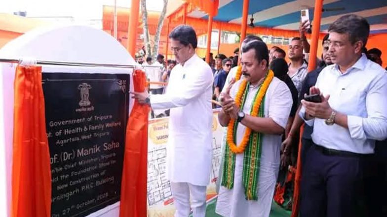 India News | Tripura Govt Committed to Providing Quality Healthcare in Urban, Remote Areas, Says CM Manik Saha 