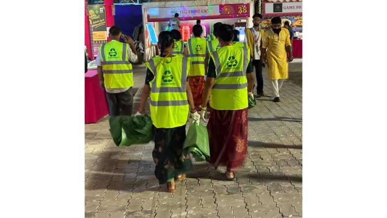 Business News | Anandana - The Coca-Cola India Foundation Supports Responsible PET Waste Management During Navratri Celebrations in Vadodara