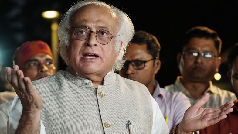 India News | Jairam Ramesh Announces INDIA Bloc's 'public Impeachment' Programme Against CEC Gyanesh Kumar on October 30