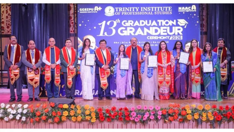 Business News | Trinity, Dwarka Celebrates 13th Convocation, “Graduation Grandeur 2026”