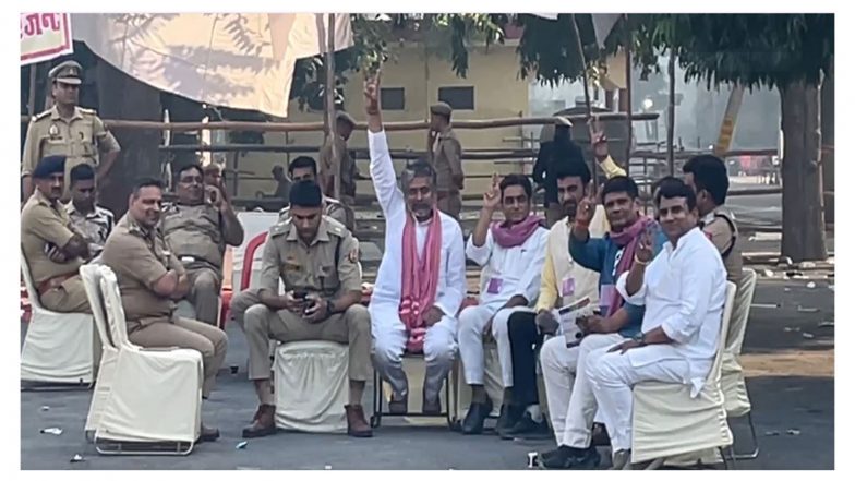 India News | SP Candidate Akash Agrawal Wins Agra Teachers’ MLC Seat, Alleges Booth Capturing, Violence During Counting