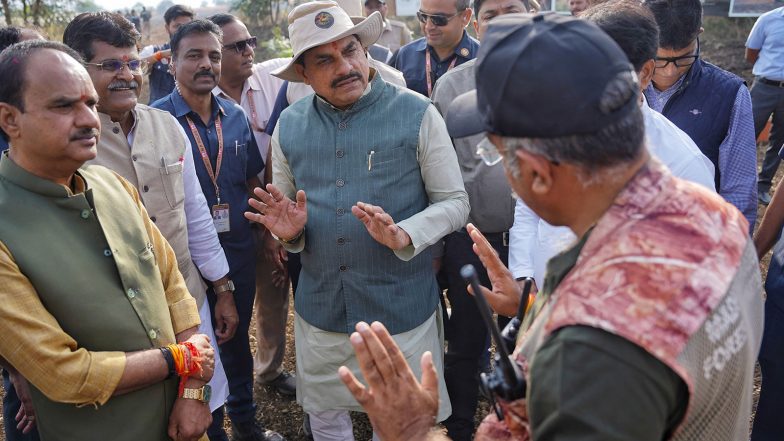 CM Mohan Yadav Inspects Boma Blackbuck Rescue Operation