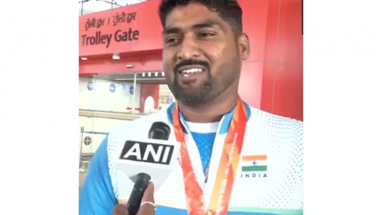 Sports News | Para Asian Games Medalist Sachin Khilari Says, “Winning Gold Was Definitely the Goal”; Sandip Sargar Calls Representing India His “greatest” Achievement