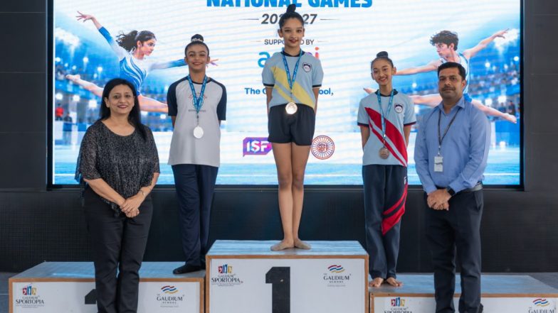 Sports News | ISSO National Gymnastics Championship Concludes at The Gaudium School in Hyderabad