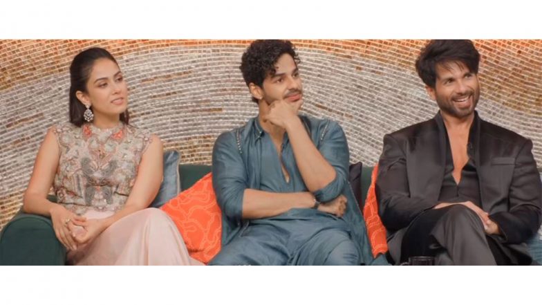 Entertainment News | Shahid Kapoor, Ishaan Khatter, Mira Rajput Bring Family Banter to 'The Great Indian Kapil Show'