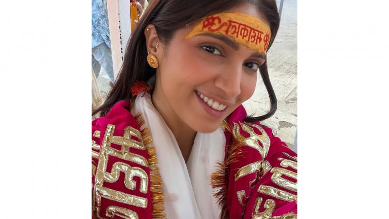 Entertainment News | Bhumi Pednekar Visits Mahakaleshwar Temple in Ujjain