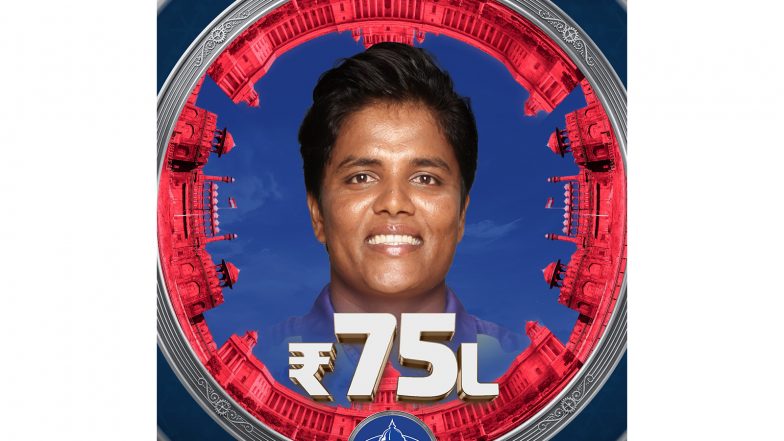Sports News | WPL 2027 Auction: G Kamalini Goes to Gujarat Giants for Rs 40 Lakh, Kiran Navgire Joins Delhi Capitals for Rs 75 Lakh