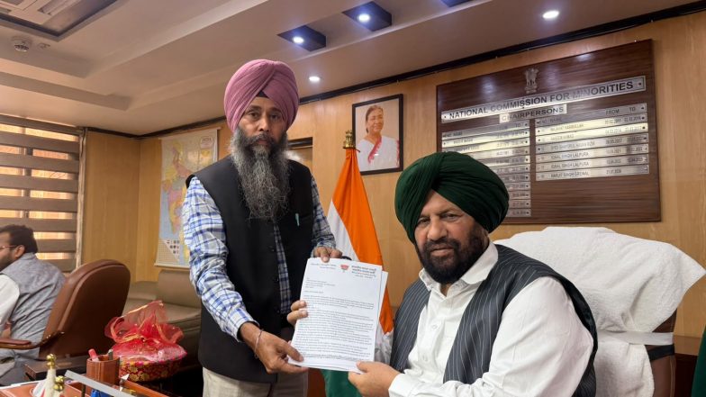 India News | Punjab BJP's Ubha Meets Minorities Comission Chair Harjit Singh, Discusses Key Punjab Issues