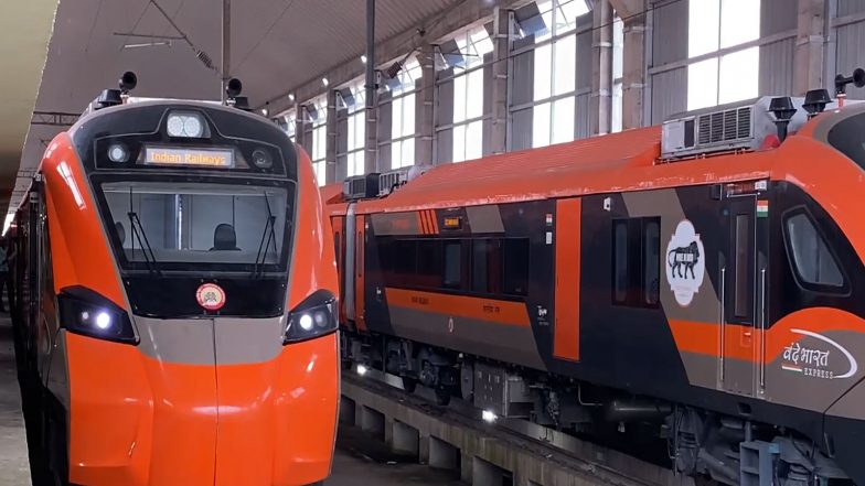 India News | Second Vande Bharat Sleeper Train Connects Varanasi with New Delhi to Inaugurate on Oct 31