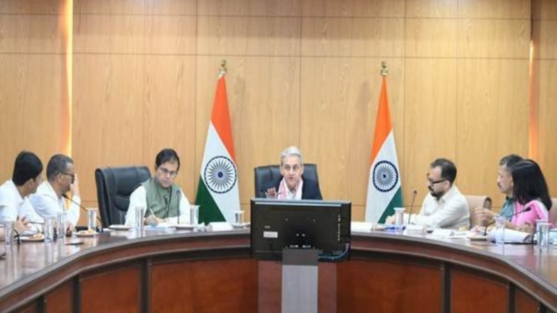 India News | Union Secretary, Ministry of Social Justice and Empowerment, Sudhansh Pant, Reviews Implementation of Welfare Schemes in Assam