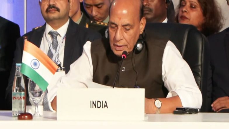 World News | “India’s Counter-terrorism Strategies Battle-tested”: Rajnath Singh Cites Operation Sindoor in ADMM-Plus