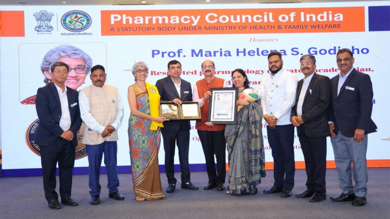Business News | Pharmacy Council of India (PCI) Honours Veteran Educators with ‘Bheshji Siksha Samman' (Pharmacy Education Award)