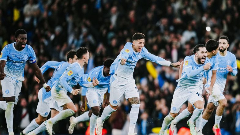 Sports News | Carabao Cup: Liverpool, Manchester City Reach QFs After Thrilling Wins on Penalties