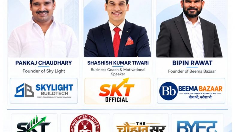 Business News | Shashish Kumar Tiwari to Lead RED & REGA 2026 in Delhi on October 31; Skylight Buildtech to Present Major Real Estate Event