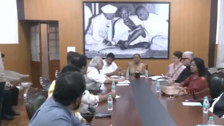 India News | INDIA Bloc Leaders Meet at Kharge’s Residence to Plan Public Impeachment Programme Against CEC