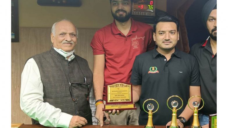 Sports News | Double Crown for Shoaib Khan at 49th Delhi State 15-Red Snooker Championship