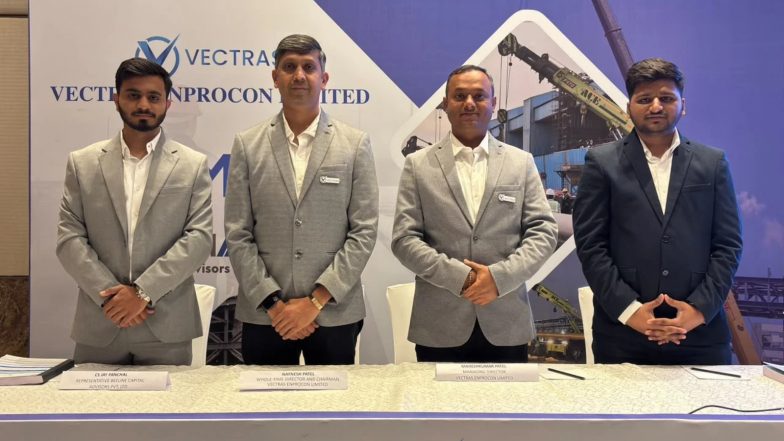 Business News | IPO Opening Announcement of Vectras Enprocon Limited on BSE SME Platform