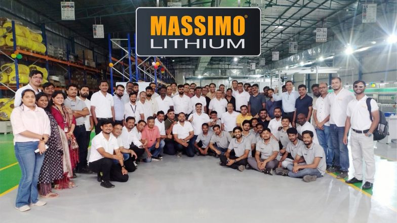 Business News | MASSIMO Unveils Lithium Energy with a State-of-the-Art Manufacturing Plant in Hyderabad, Paving the Way for Smart Home and Business Power Solutions