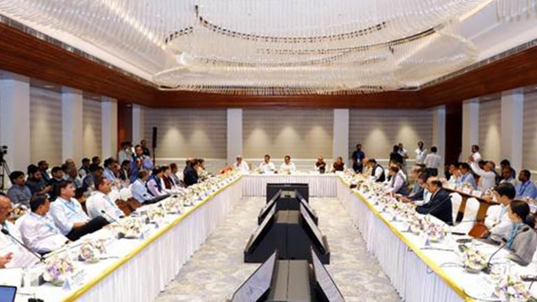 India News | C. R. Patil Chairs 19th Ganga Flood Control Board Meeting, Launches Punah Bharan Mobile Application