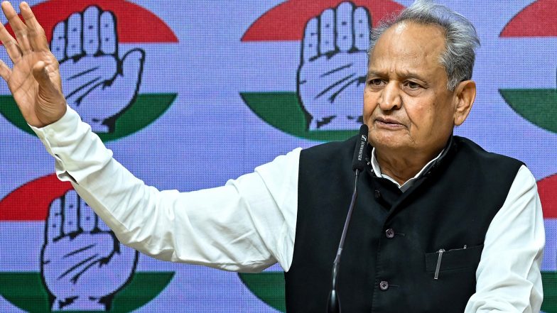 India News | Rajasthan: Ashok Gehlot Alleges Rising Crime in Jaipur After Reported Theft at BJP MLA's Residence