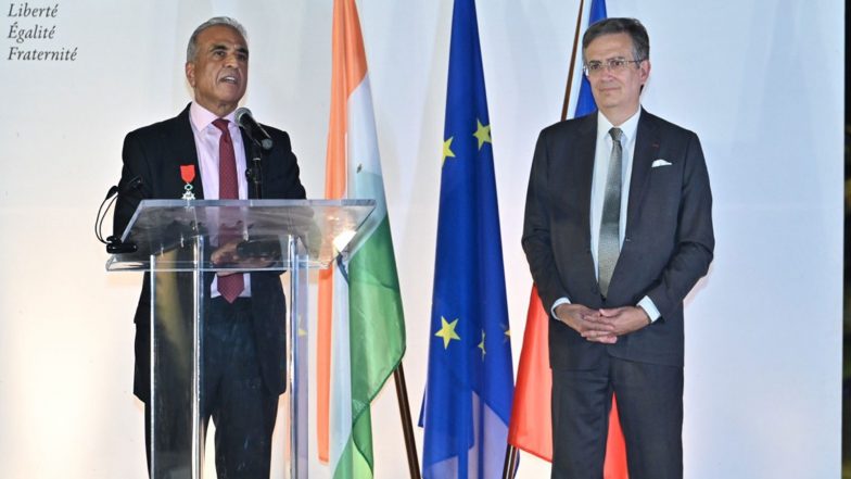 Business News | Bharti Enterprises Founder Sunil Mittal Conferred with France's Highest Civilian Honour