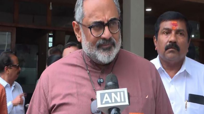India News | “Not an Issue About Vote Chori”: Keralam BJP Chief Rajeev Chandrasekhar Alleges Congress Loses Elections Due to ‘corruption’
