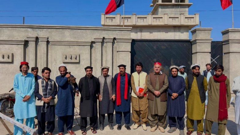 World News | NDM Holds All Parties Conference Outside Sealed Hall in Miran Shah, Demands End to Governor’s Rule