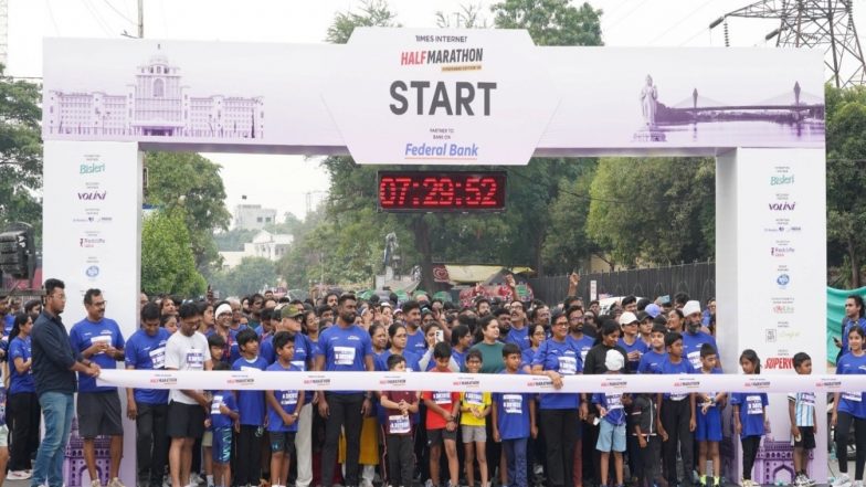 Business News | Hyderabad Runs Together as Times Internet Half Marathon Takes Over the City
