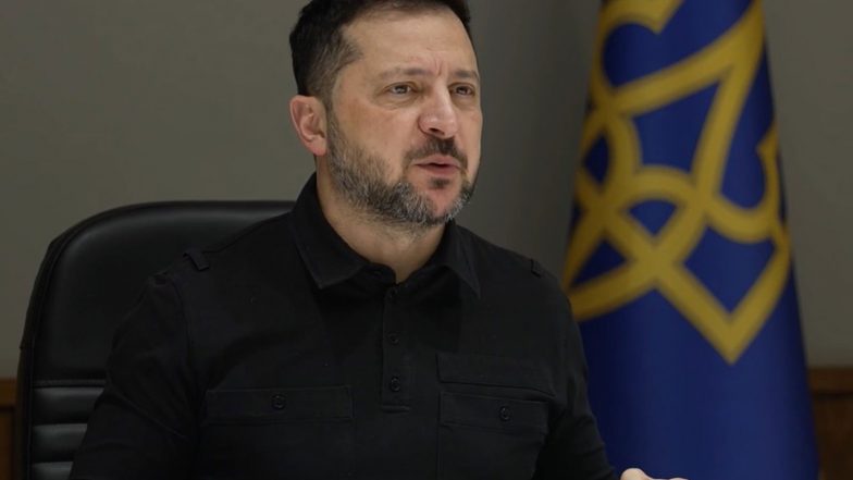 World News | Zelenskyy Says Russia Launched Fresh Strikes on Civilian Infrastructure as Death Toll in Dnipro Station Attack Rises to 14
