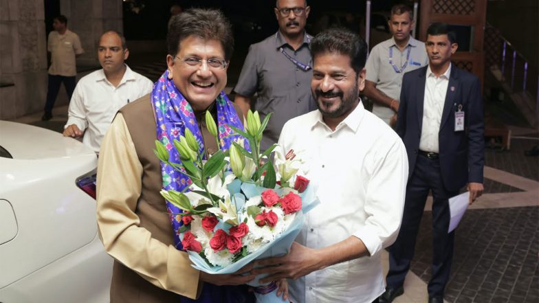 Business News | Centre Will Support Telangana's Vision of Becoming USD 3 Trillion Economy by 2047: Piyush Goyal