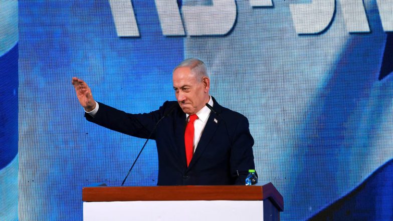 World News | Israel Election Results: Netanyahu's Bloc Wins 53 Seats, Falls Short of Majority as Coalition Talks Loom