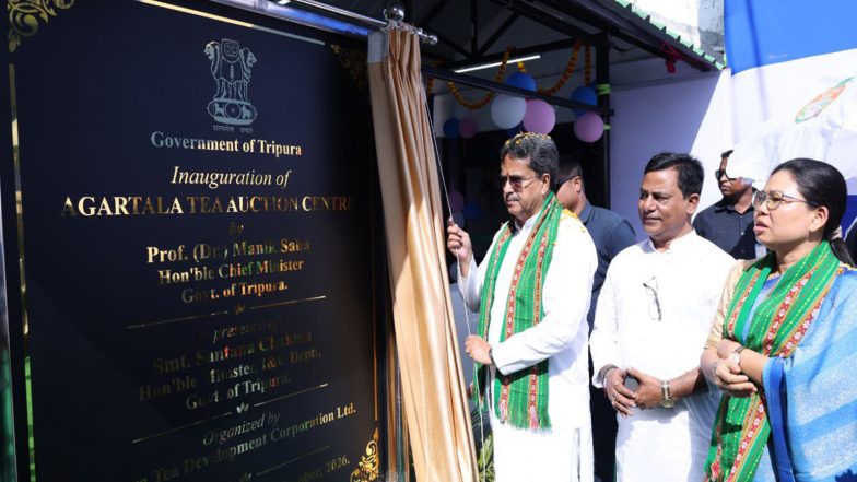 India News | Agartala Tea Auction Centre to Boost Tripura’s Tea Industry: CM Manik Saha