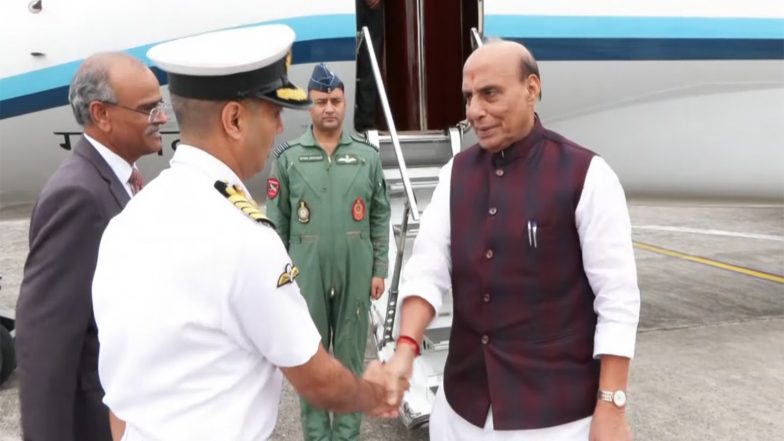 World News | Defence Minister Rajnath Singh Departs for Delhi After Concluding ASEAN Engagements