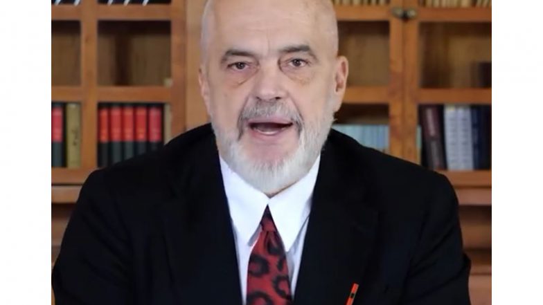 World News | Albanian PM Edi Rama Pushes Public Spending, Investment in Budget; Says Protesters Wear Mask of 'hatred and Jealousy'
