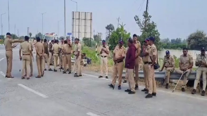 India News | Maharashtra: UBT Sena Plans ‘Rasta Roko’ Agitation over Drought Situation, over 1,500 Police Personnel Deployed 