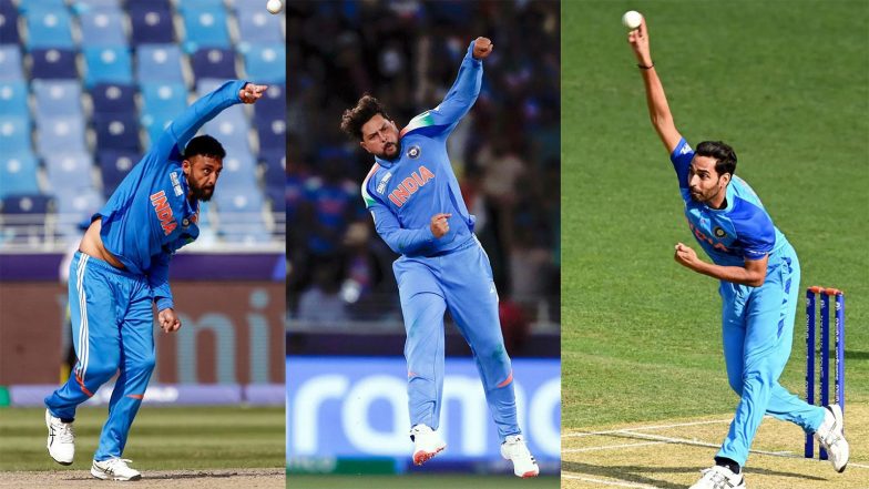 Sports News | India Eye 4-0 Sweep over New Zealand as Kuldeep, Varun in Spotlight for Comebacks; Bhuvneshwar's Place in Playing 11 Under Scrutiny