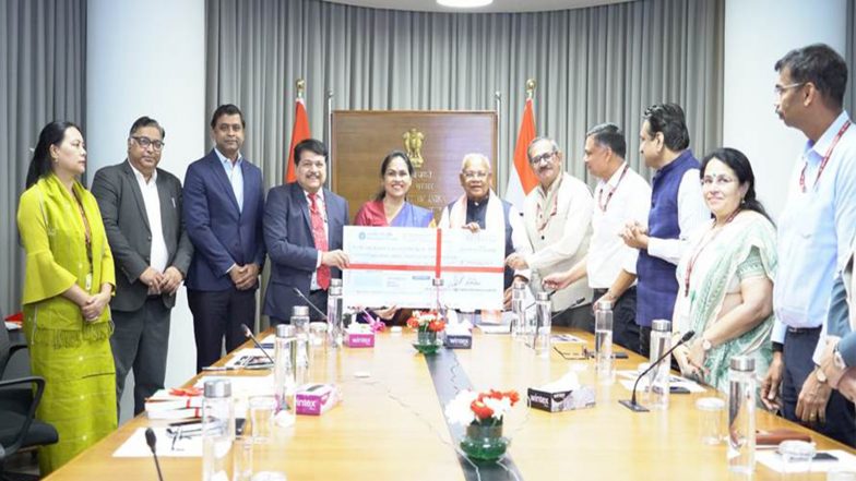 Business News | NSIC Presents Rs 47.76 Crore Dividend for FY 2025–26; Highlights Strong Financial Performance